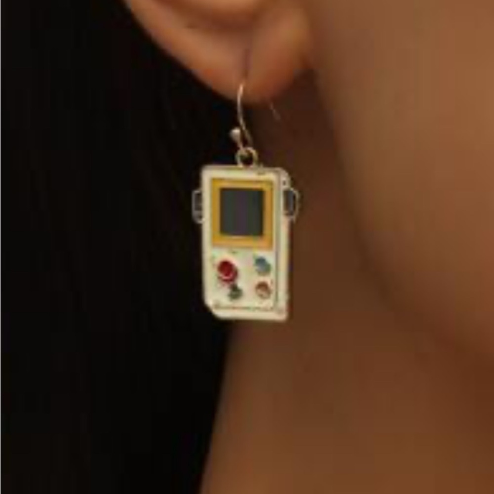 Retro Game Console Earrings